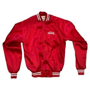 90s Vintage Coca Cola Satin Jacket